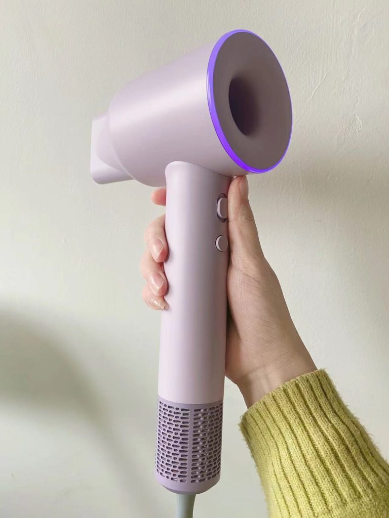 Negative ion hair dryer